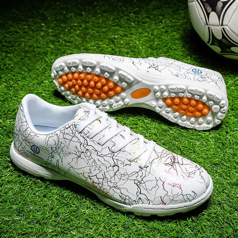 High Quality Sport Drop Shipping Fg Spikes Low Ankle Cleats Black  Football Soccer Boots Branded Shoes In Warehouse Stock