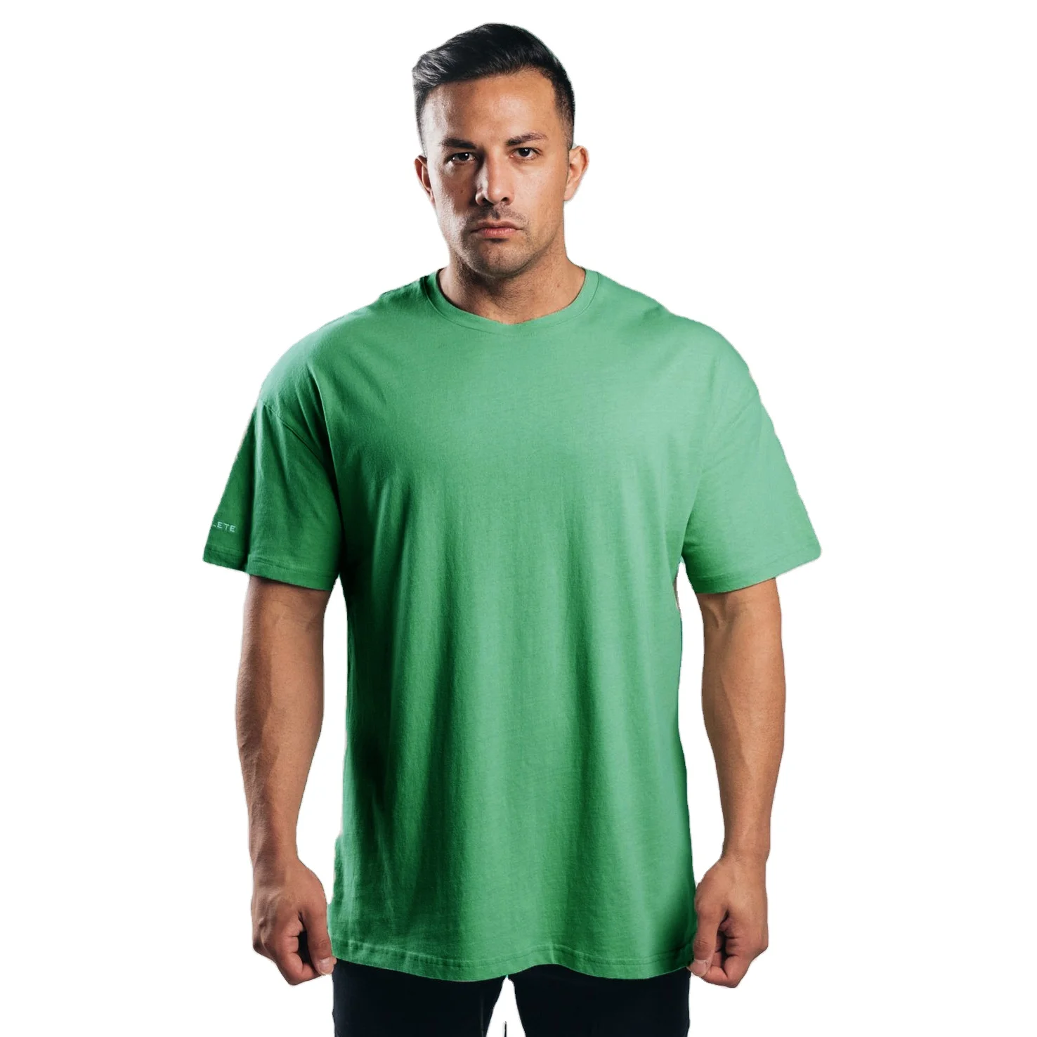 Print On Demand Breathable Oversize Tee Customized Big And Tall Screen Printing T Shirts