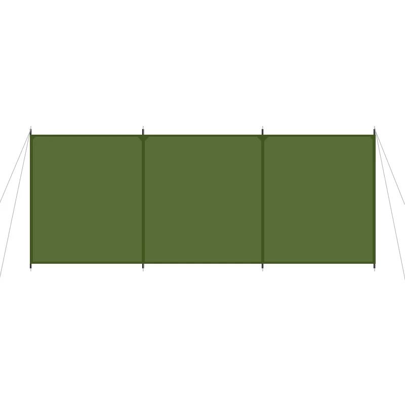 Дикий экран для кемпинга