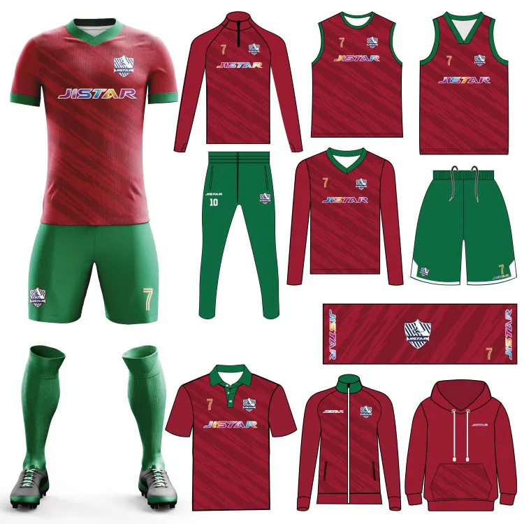 Wholesale High Quality Football Kits Full Set Soccer Kit Youth Custom Soccer Jersey 2023 2024 Quick Dry T Shirt Men Soccer Wear