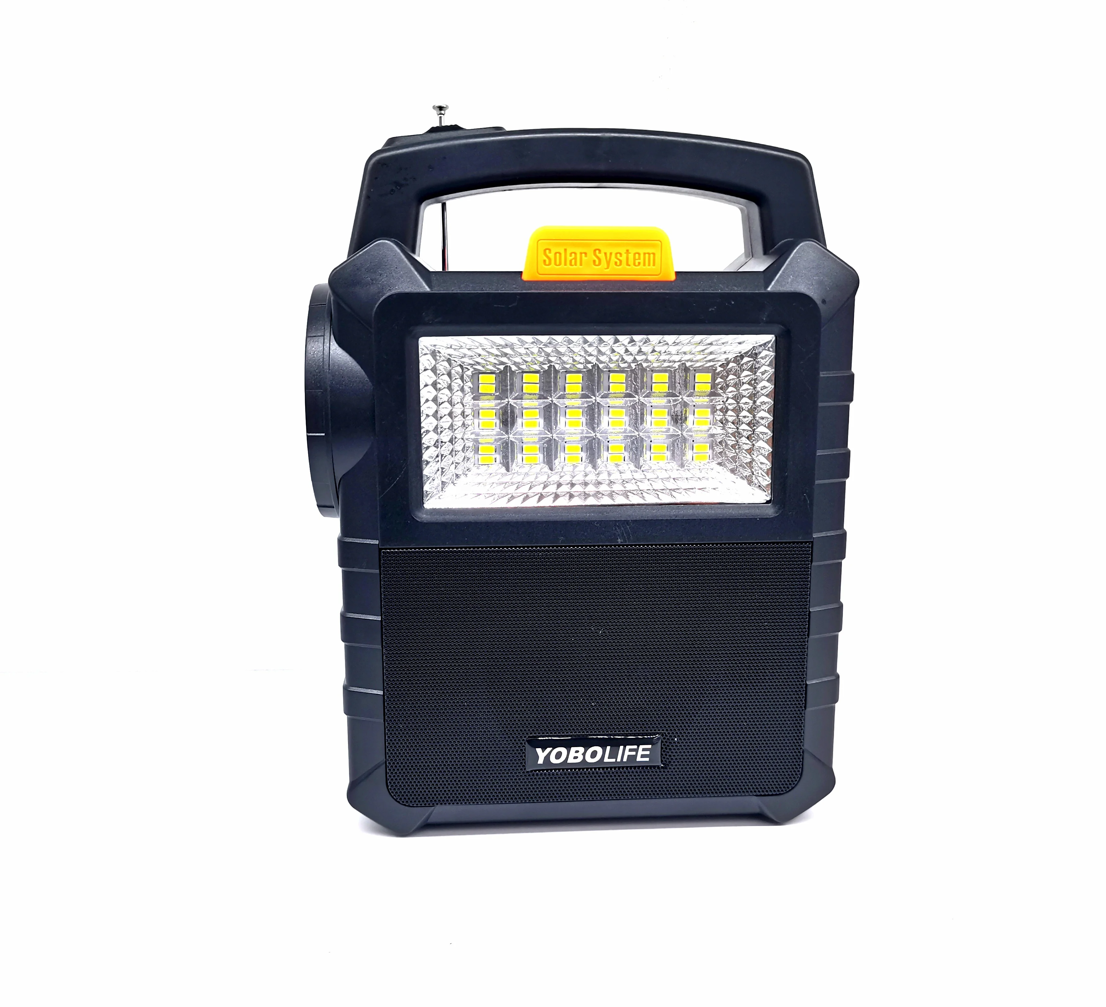 Solar Energy System kits with FM&Music Playback Output Charger 3 Bulb Solar Camping Lights Solar Home Lighting System for Africa
