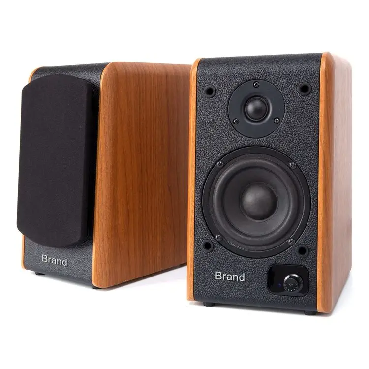 2.0 CH BT Computer Use Bookshelf Speaker with Clear Voice Active Bookshelf Speakers