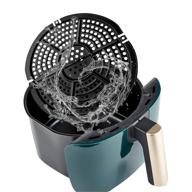  Kitchen Accessories 8L Digital Electric Deep Fryers Air Fryer Household Kitchenware Oil Free
