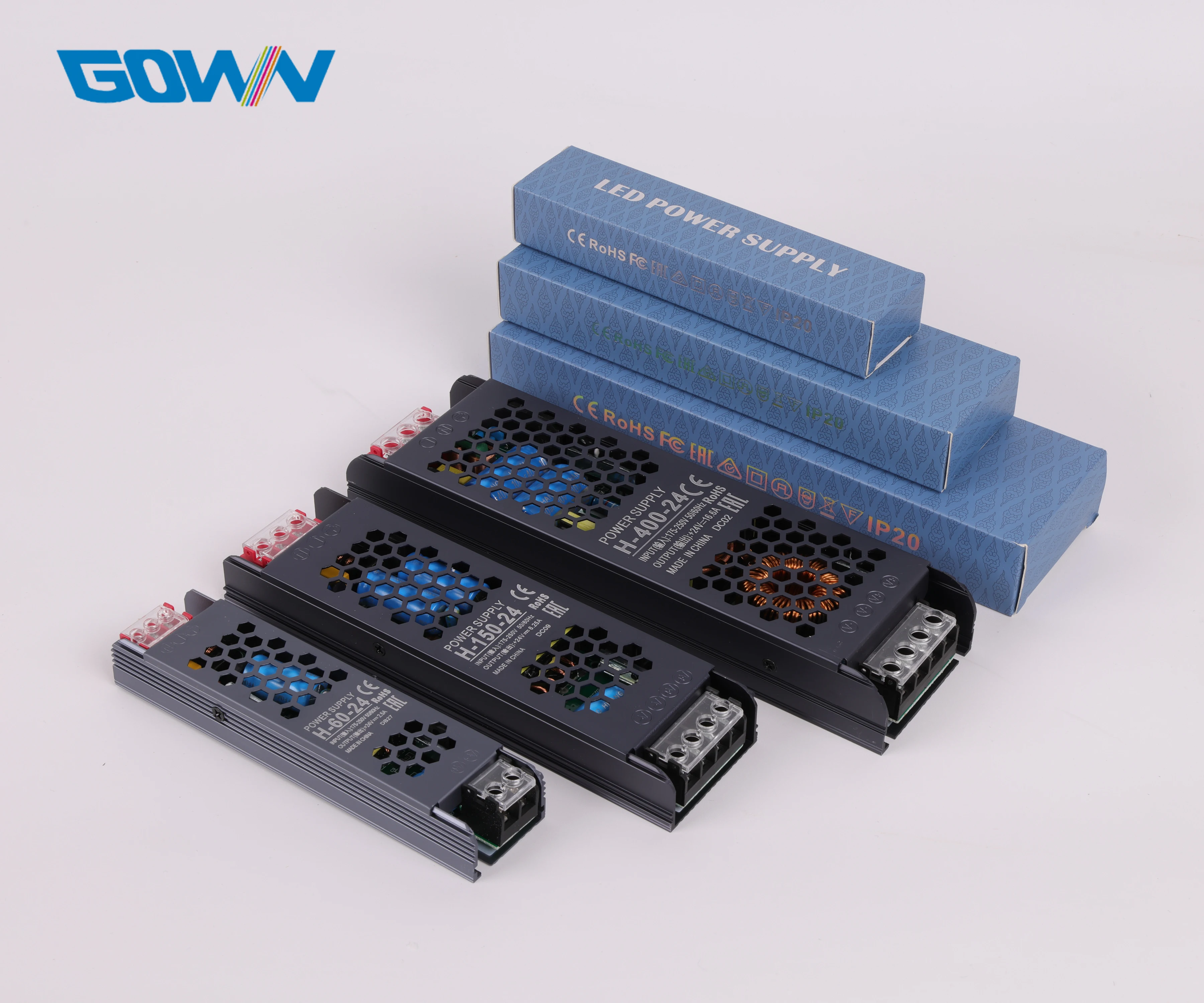 Voltage no-waterproof led driver 100W 200W 300W 400W AC115-265V DC 12V 24V led transformer switching Power Supply