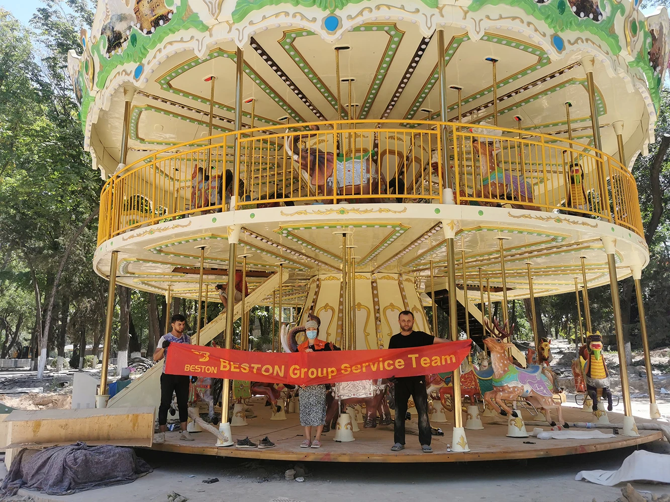 Beston Amusement Park Facilities Outdoor Park Equipment Theme Park Rides