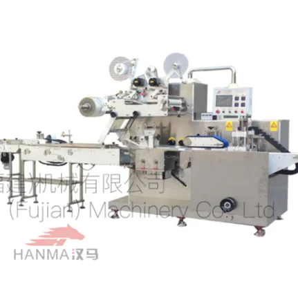 HM-ZD680A & HM-BZ3030 полностью автоматическая механическая машина для складывания и упаковки влажных тканей с возвратно-поступательным движением (40-120 шт. в