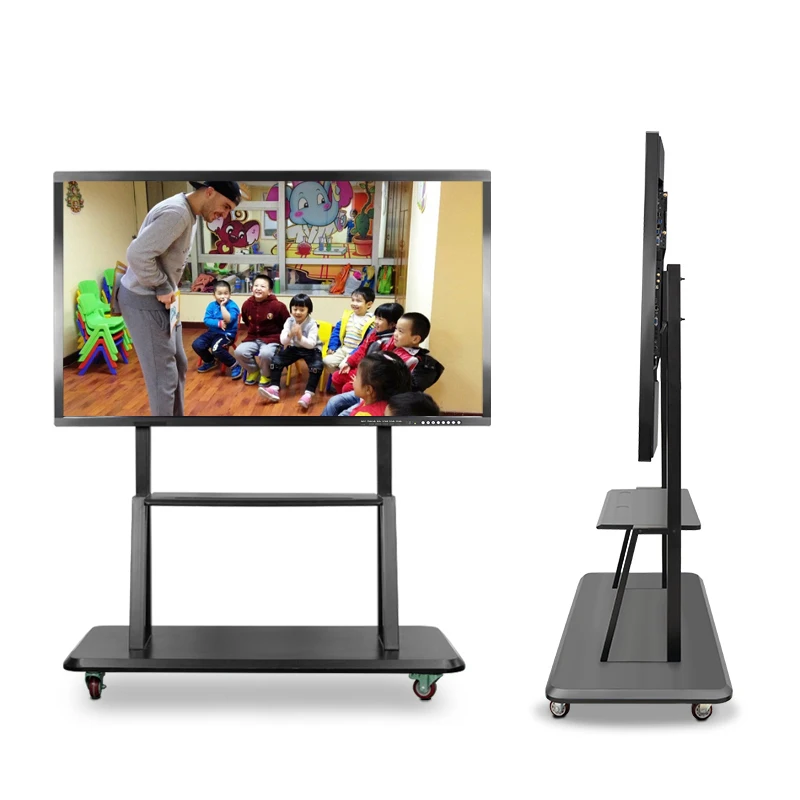 75 дюймов smart board 4k настенный lcd плоский экран все в одном ПК с сенсорным экраном образования доска для