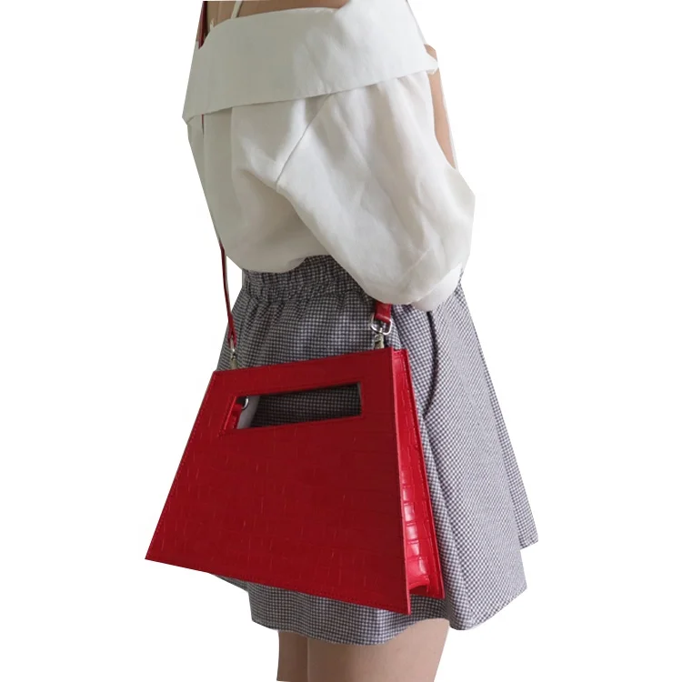 ISO9001 Certificate wholesale fashion custom logo Pu leather trendy shoulder bags handbag for girl women handbag lady bag