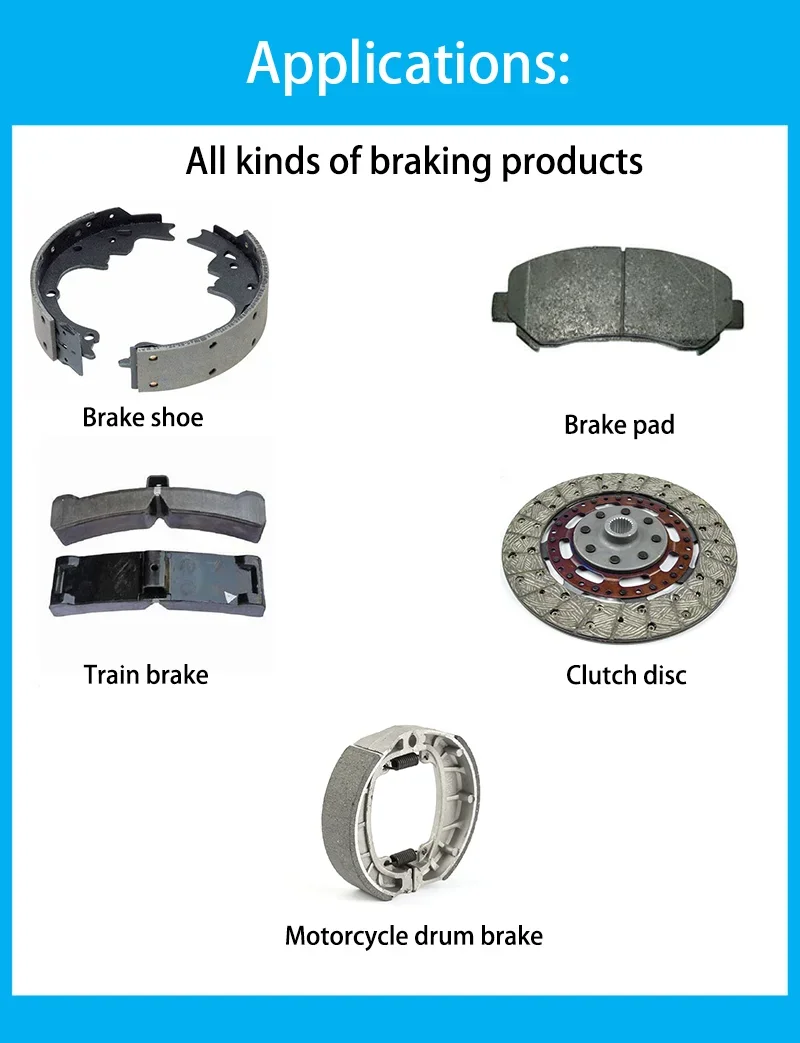 High-quality NBR powder, directly supplied to OEMs to produce high-performance brake pads for braking system.