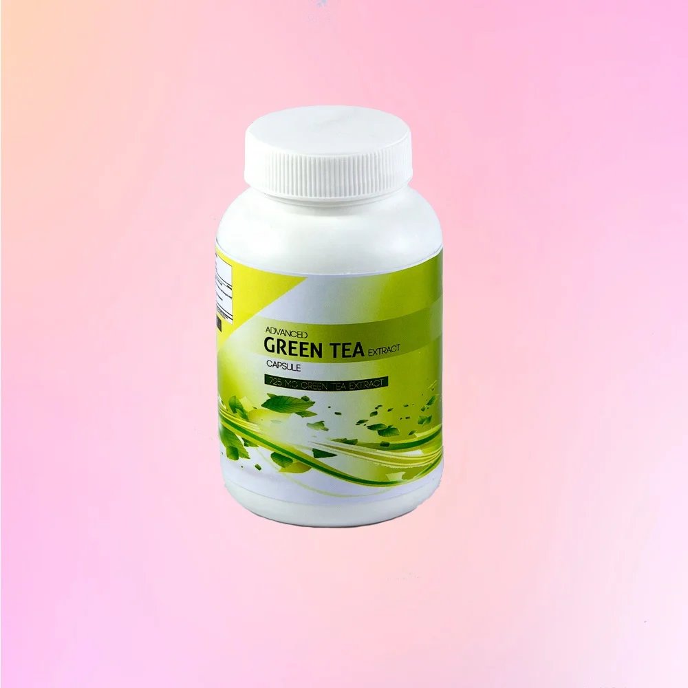 Pure herbal 100% natural green tea capsule with polyphenol for slimming