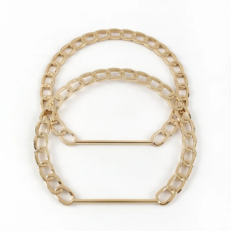 Deepeel BS173 10cm Handbag Accessories Oval Shape Handles For Tote Bags Purse Clasp Frame Bag Handle