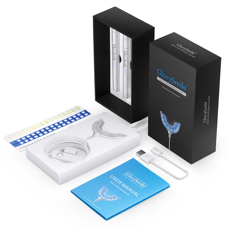 Оптовая продажа домашний отбеливатель для зубов смартфон USB набор светодиодных ламп частный отбеливания в домашних условиях