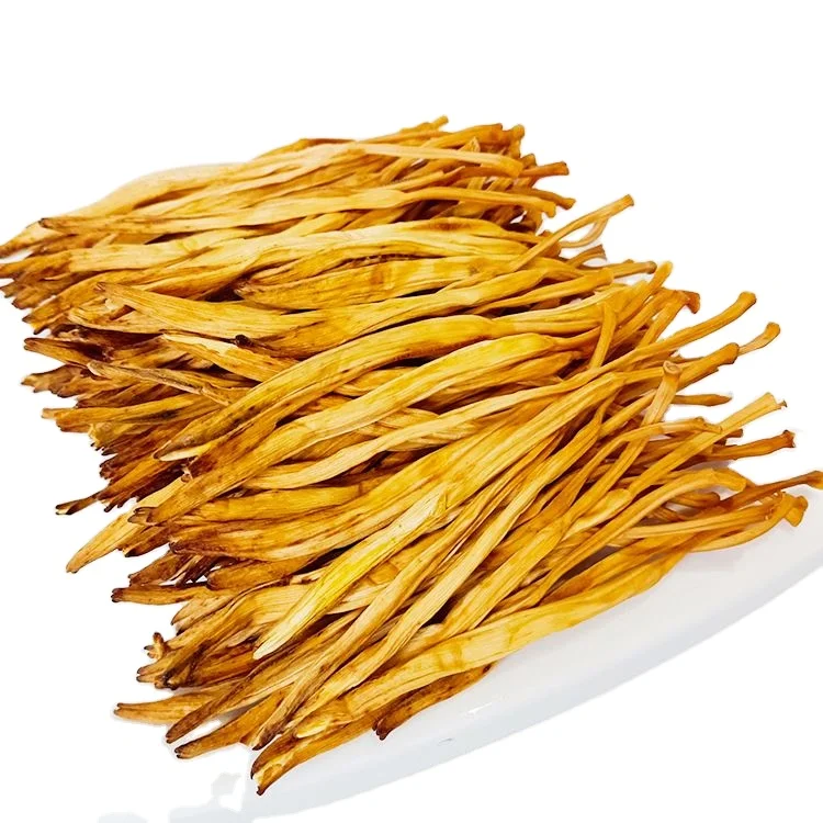 
China Supplier Daylily Hot Selling Delicious Yellow Daylily Dried Vegetables Day Lily Bulk 