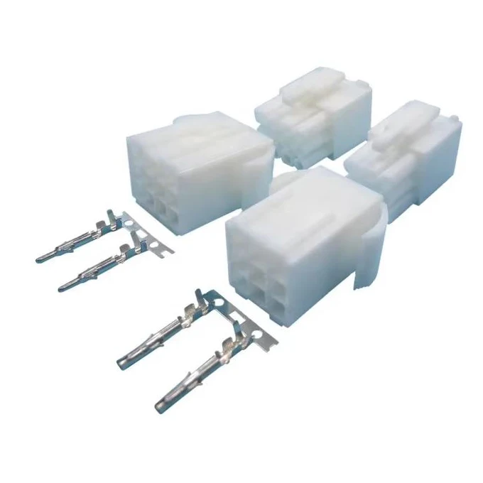 Original 10a  2 Pin Way Connector 4.5Mm El-2P With 20Cm Cable 22Awg Plug Wire To Wire Male Connector