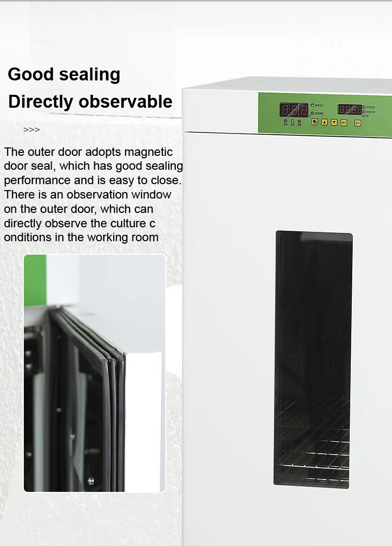 IKEME 80 Liters Lab Precision Refrigerated Cooling Incubator Biochemical Incubator Laboratory Incubator For Biochemistry Machine