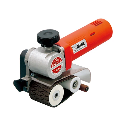 
 Ленточно-шлифовальный станок шахты HMB-E Портативный Двигатель металлический ленточно-шлифовальный станок поддерживает различные полировка  