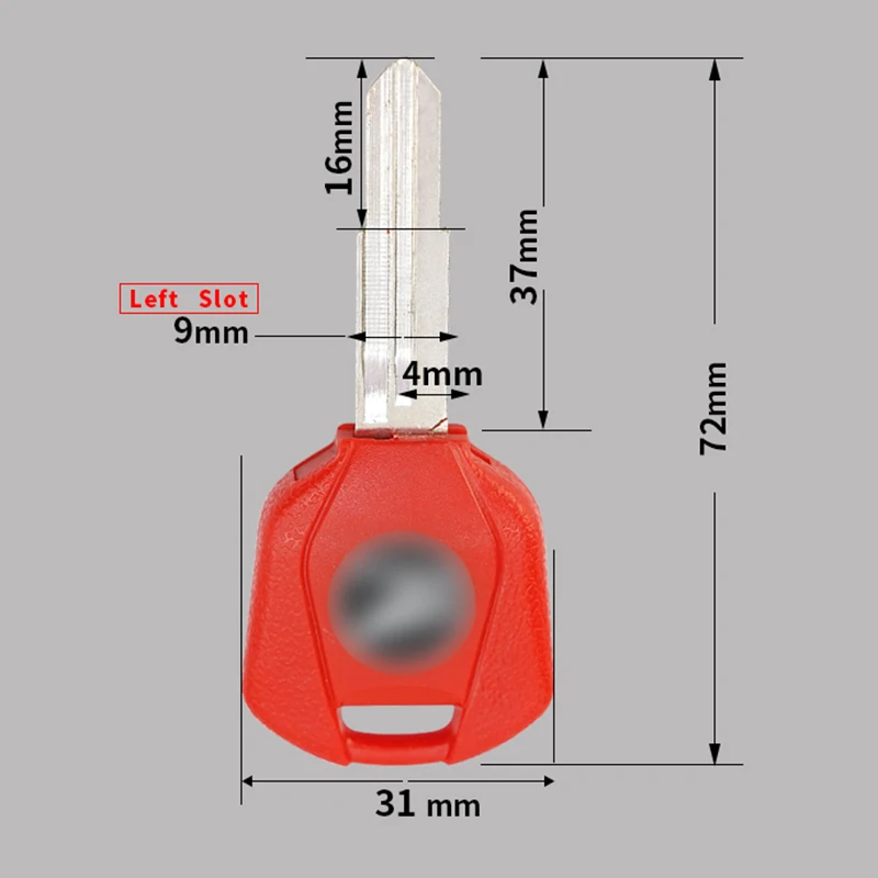 
Smart Left Single Slot Motorcycle Key for HONDA CB400 VTR250 VTEC JADE CB-1 VT250 JADE250 Hornet 250 CBR250 CBR400 MC19 MC22 