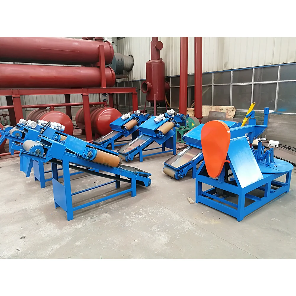 
High Output Automatic Waste Rubber Tire Recycling Machinery Equipment 