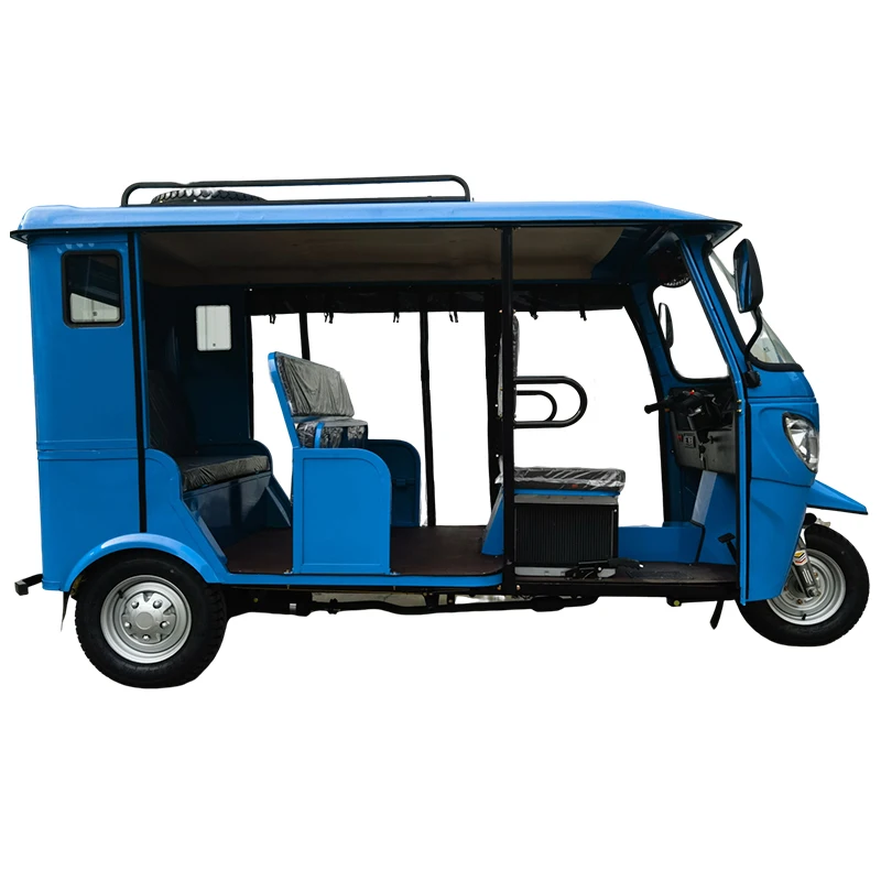 150-200CC Water Cooling Hot Selling 6 Seater Gasoline Tricycle Bajaj Tuk Tuk