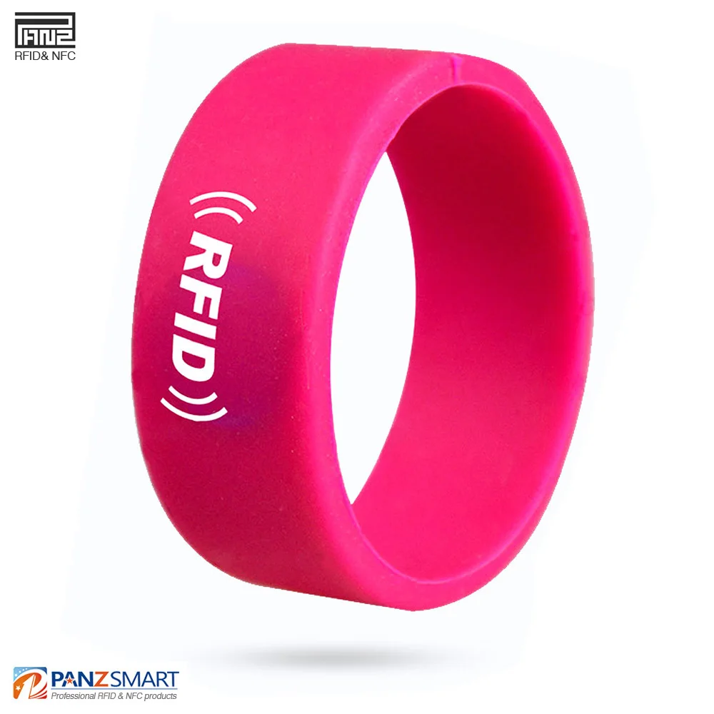 Индивидуальный ISO14443A 13 56 Mhz RFID браслет силиконовый для ключевой