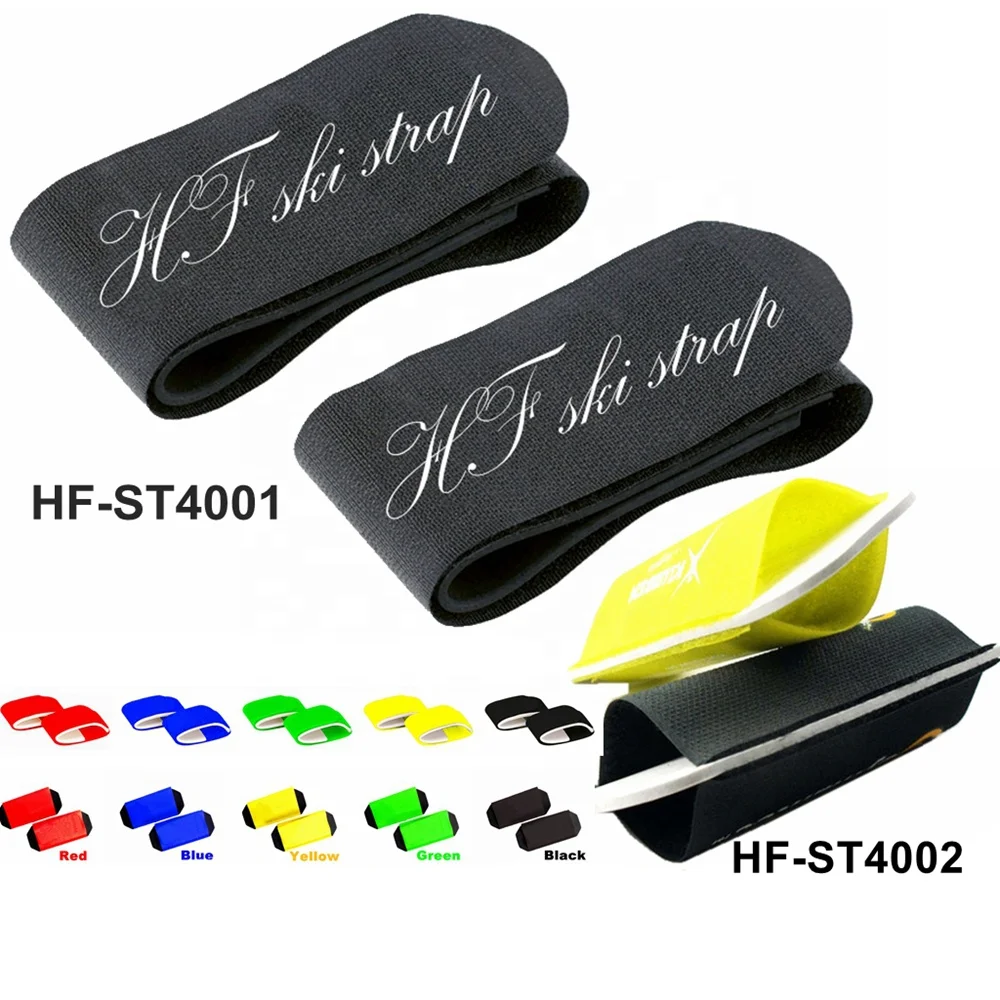Snowboard Straps Custom Hook and Loop Ski Strap