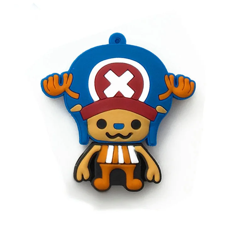 One Piece Cartoon Pirate Anime USB Flash Drive 8GB 16GB 32GB Cute Luffy/Kaiseki/Choba Fashion Custom Personality Creative Gift