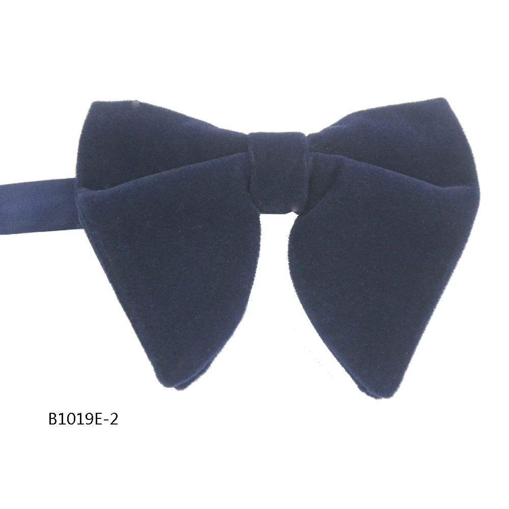 
 Новинка 2019, модный мужской бархатный галстук-бабочка ручной работы большого размера оранжевого цвета для свадьбы и вечеринки  