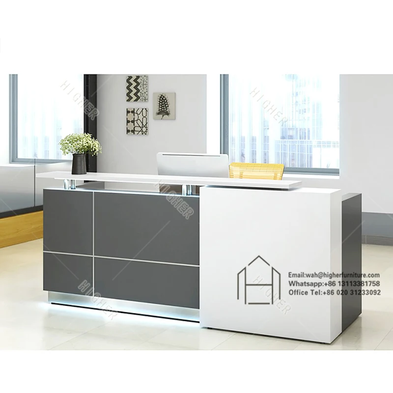 Customized reception table simple shop counter design store counter cashier counter