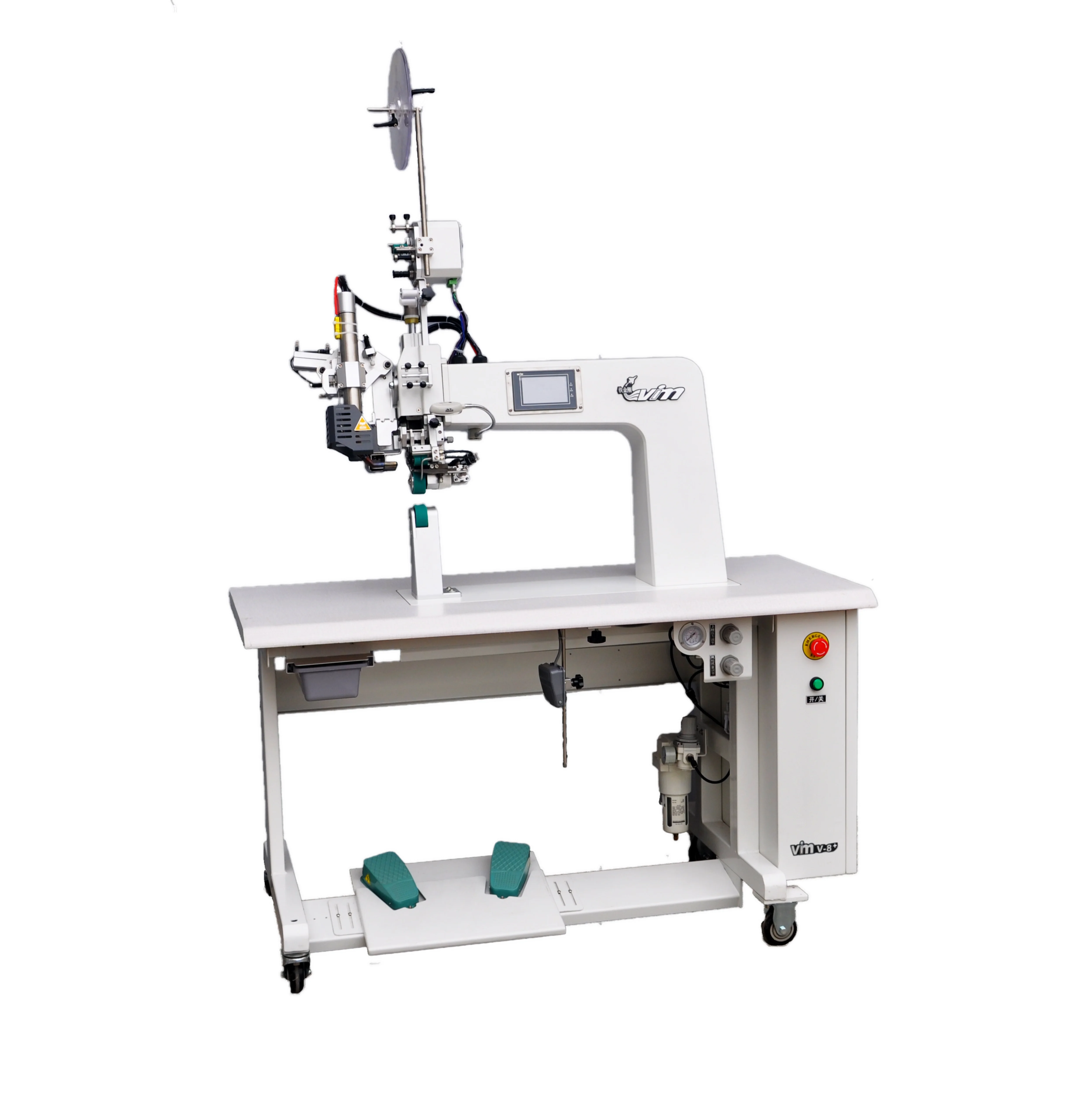 High equiped hot air hot melt sealing seaming tape machine for waterproof clothing sealed jacket