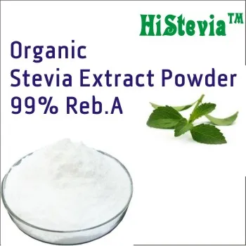 Organic Plant Extract Stevia Extract Reb A. 99% Natural Sweetener High Quality Low Carlories Healthy Food Beverage Supplement