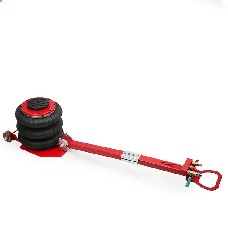 Hot Sale Red Auto Repair Tool 3 Ton 5 Ton Triple Bag Air Balloon Jack For Trucks