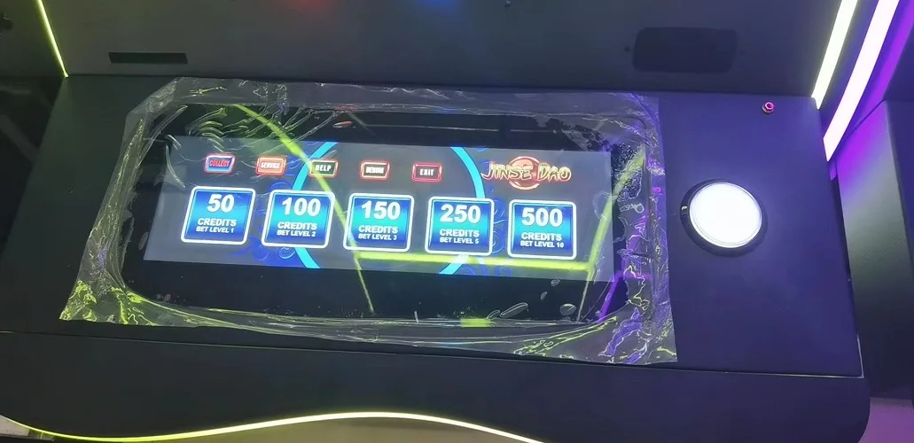 Arcade Shopping Center Skill Gaming Machines 43 Inch Curved Touch 8 Liners Cherry Master Cabinet Console for Firelink Skill Game