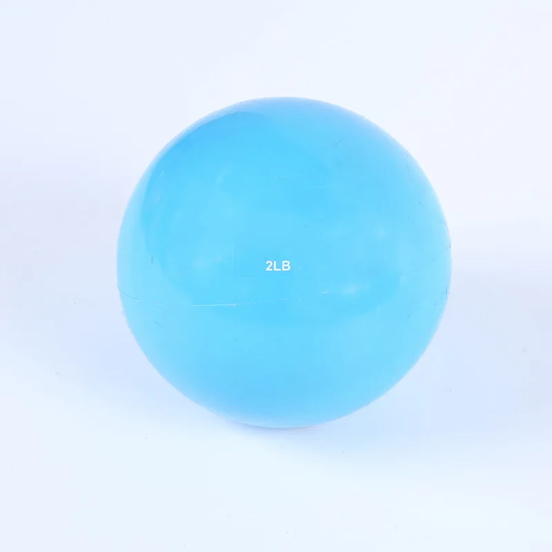Soft Weighted Medicine Ball Physical Therapy and Fitness PVC Soft Sand filled Toning Balls