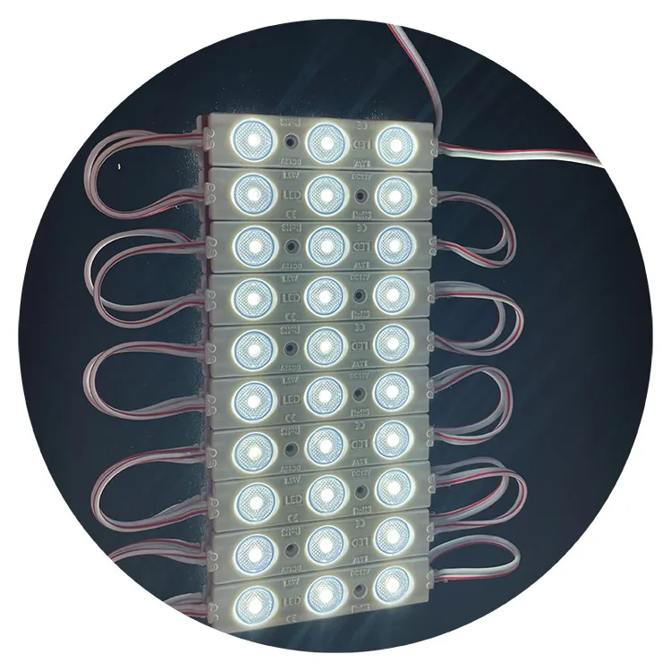 86x18 big size  3chip 160 bean angle lens white 6000k 12000k DC12V 1.8W module led for Channel letter light