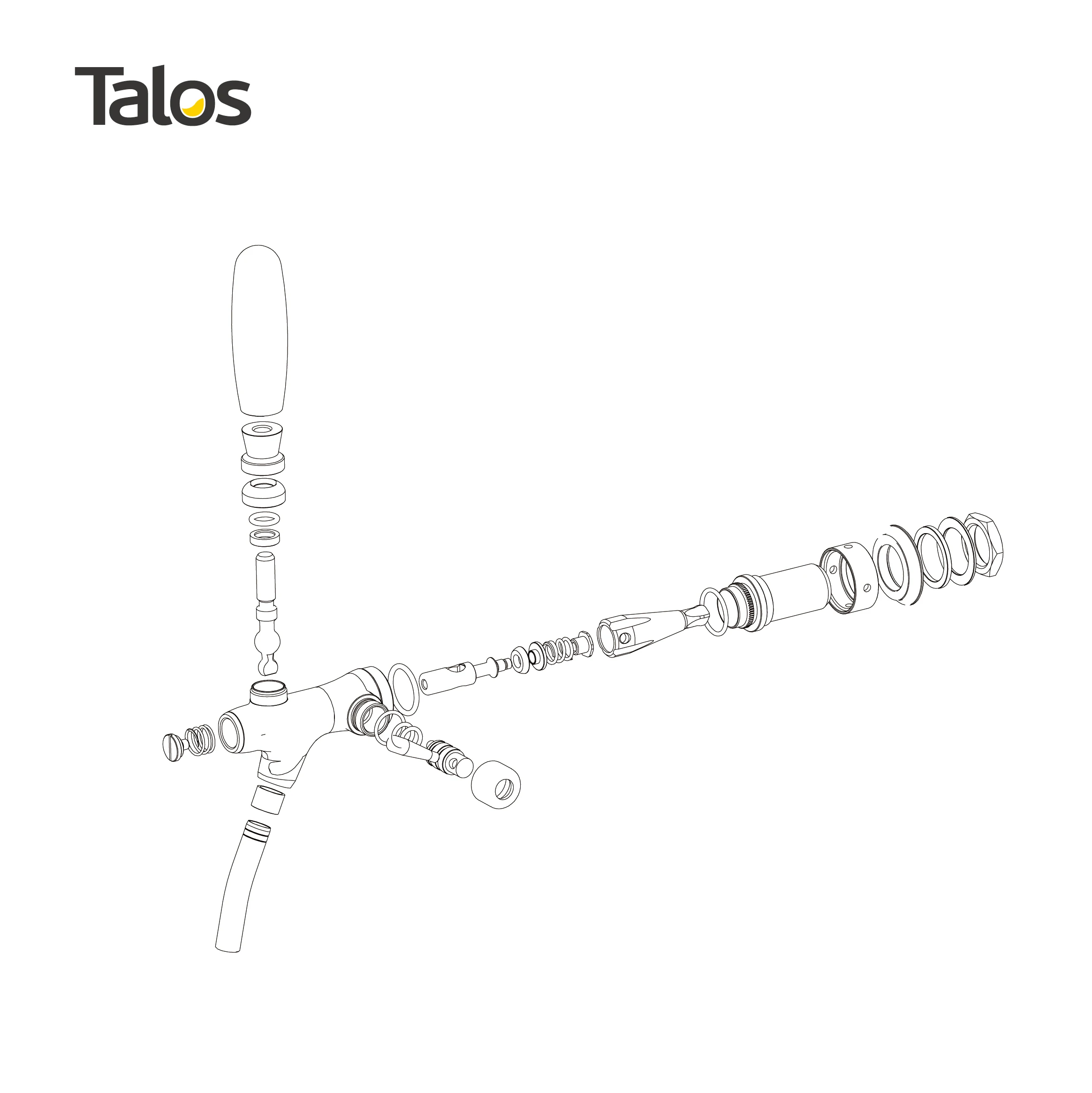 TALOS Bar Equipment beer dispenser beer tap