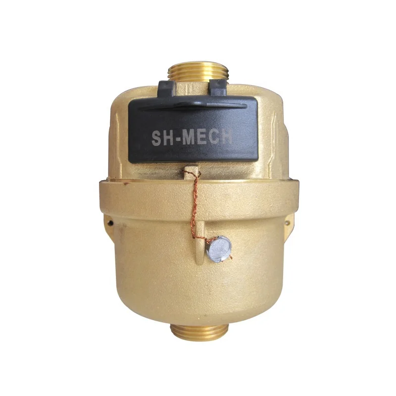 Латунный водомер 15 мм 20 мм, 1/2 дюйма