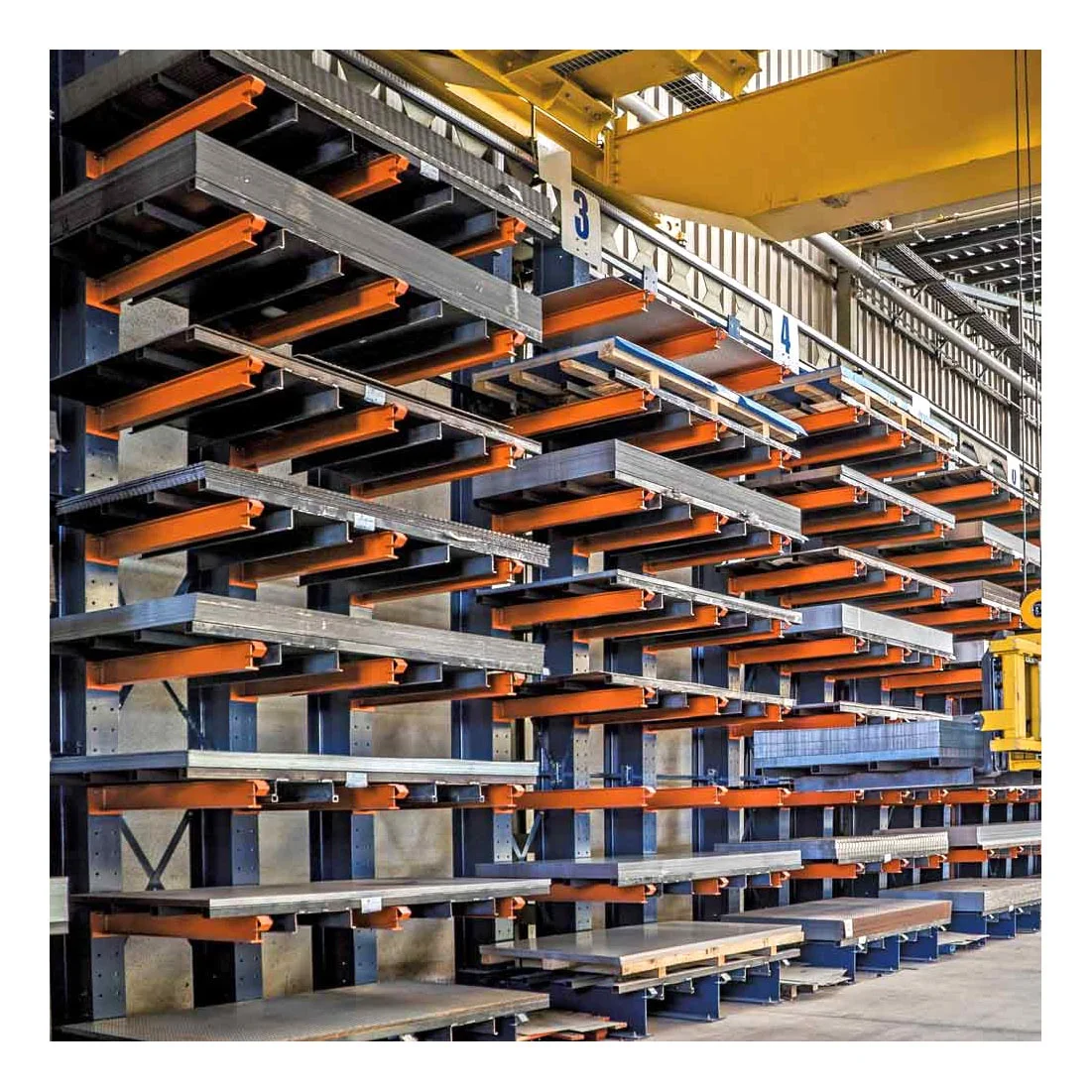 Single Side Max L1200mm Cantilever Arm PVC Pipe Storage Cantilever Racking (1692599919)