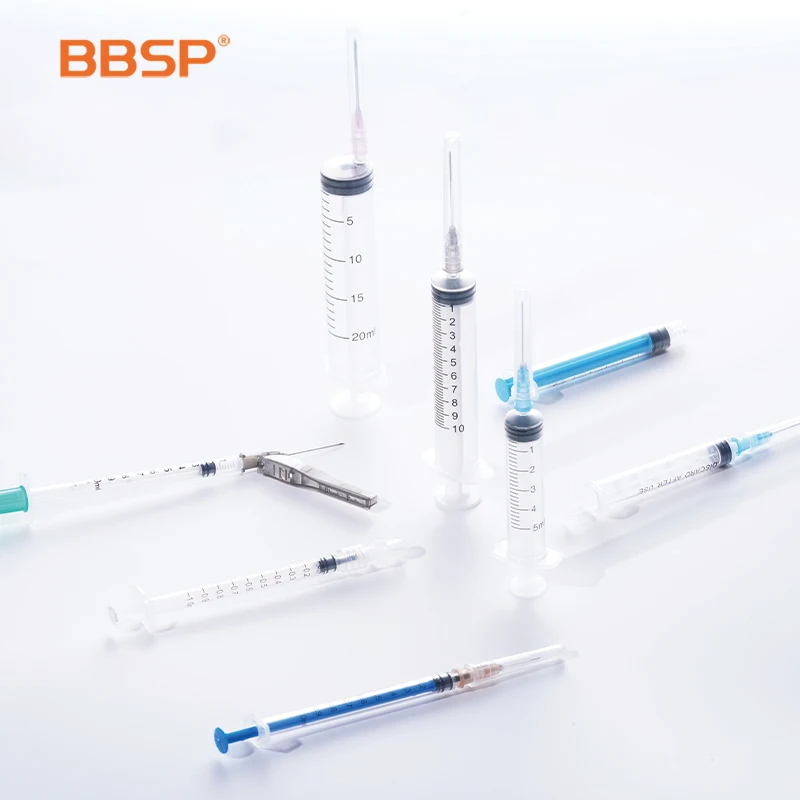 Syringe manufacturing plant Disposable Sterile 3ml 5ml 10ml Syringes for Vaccine Injection disposable syringe with needle