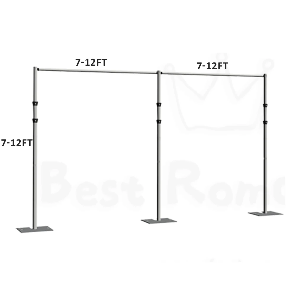 Торжество Свадьба алюминиевая стойка для фона трубка и драпировка
