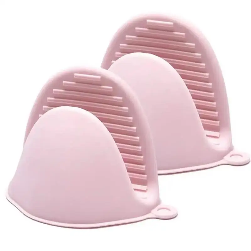 Kitchen Simple Silicone Heat Insulation Clip Sawtooth Pot Clip Silicone Microwave Protective Clip