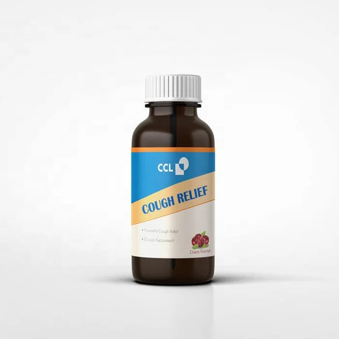 Manufacturer personalized custom medicine self adhesive printed roll stickers actavis prometh cough syrup glass bottle labels