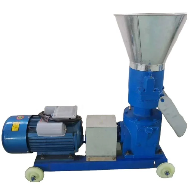 small mini poultry chicken chick fish pig goat cattle cat animal pellet making pelletizer mill feed processing machine