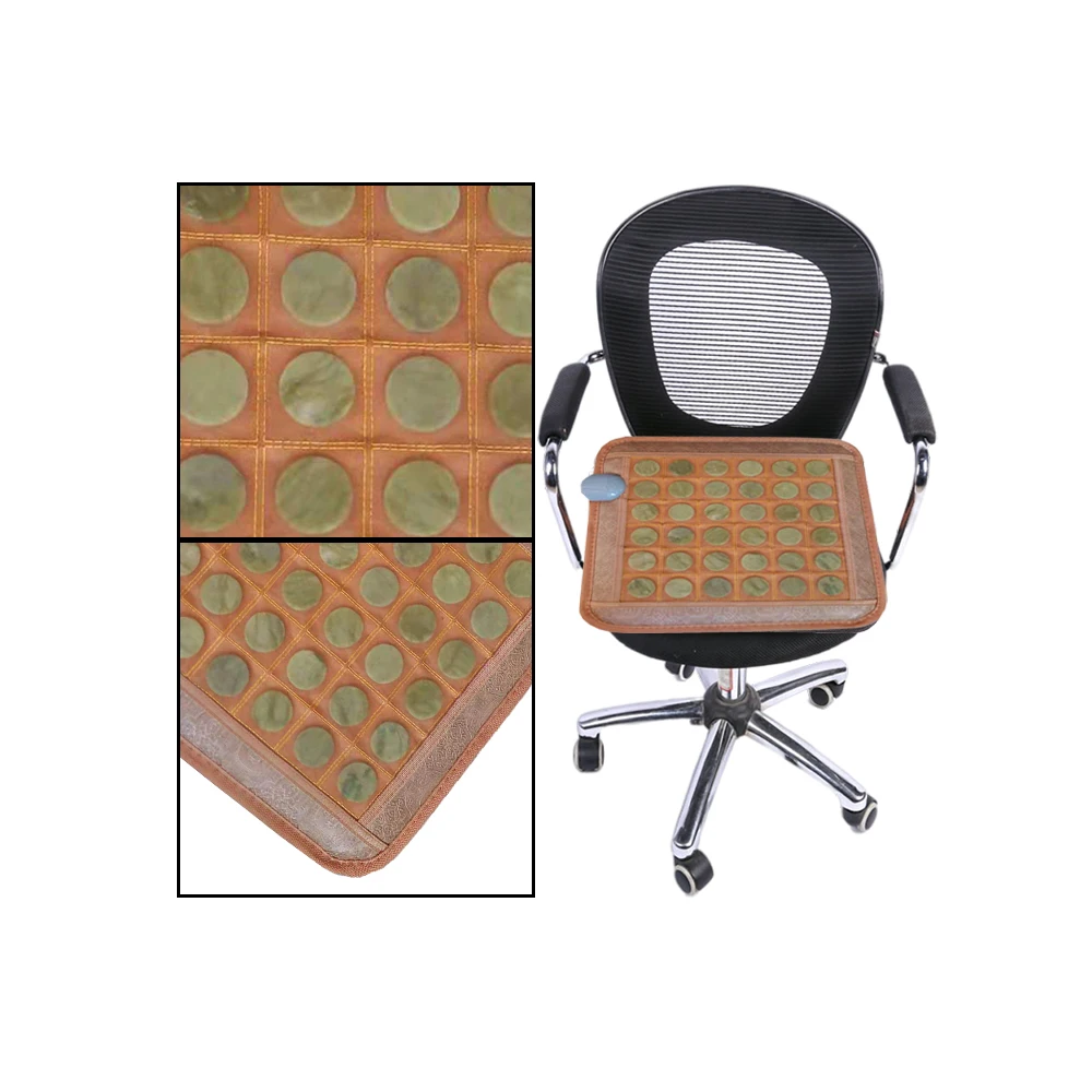 Jade heating pad office elderly mat timing switch temperature adjustment heating Cushion