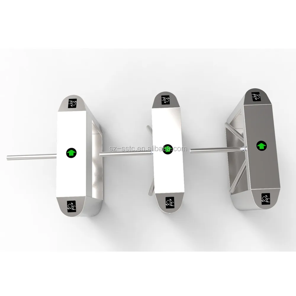 Card collector control system tripod turnstile