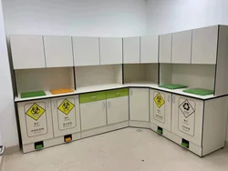 Medical cabinet Hospital Furniture HPL medical clinic treatment storage medical cabinet