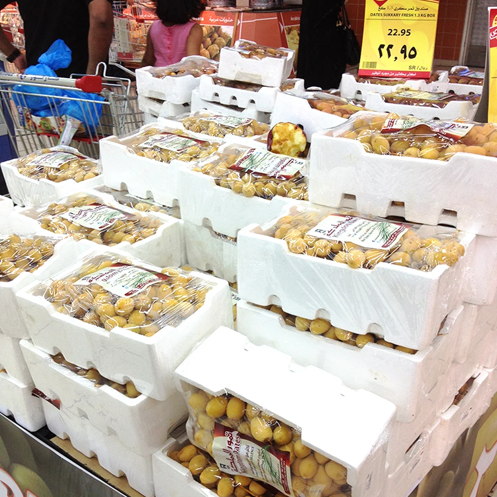 Supply EPS Foam vegetable and fruit box mold Packing box , EPS fish box , cooler box