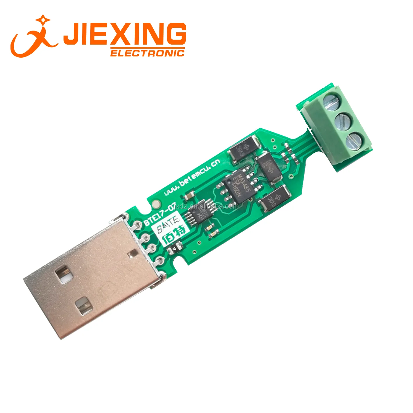  CH340E MSOP10 USB к RS485 с самовосстановления телевизоры конвертер адаптер 485 3-полюсный клеммной
