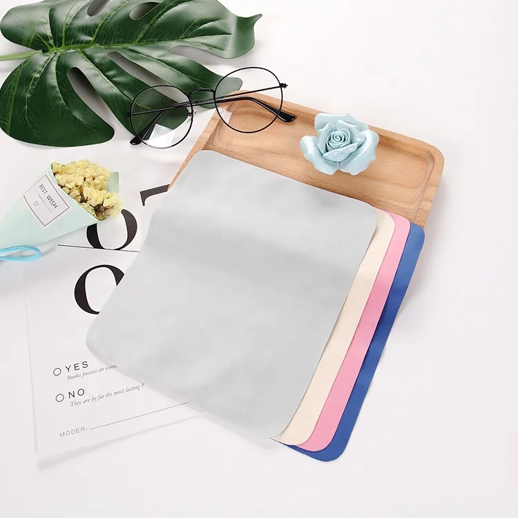 Wiping Cloth Hot Selling Useful  Customized Eyeglasses Care Products Microfiber Lens Cleaning Cloth  For Glasses