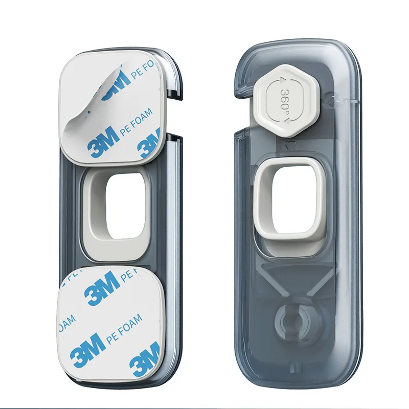 Baby Safety Locks anti pinch hands Double door cabinet Refrigerator lock Children safety buckle Locks