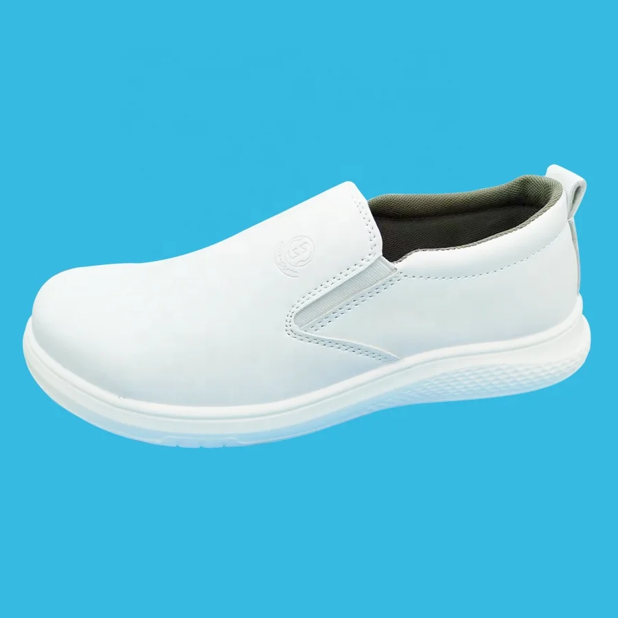 Anti-static Work Safety Shoes For Men Women Anti-smash Work Shoes White Medical Lightweight Protective Shoes Loafers botas
